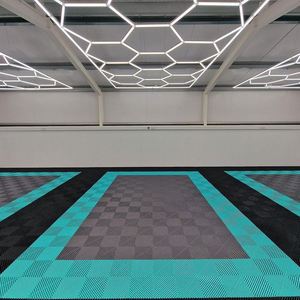 Tapis de sol pour lavage de voiture en nouveau matériau de 1,8 cm, sans creusement requis, grille en plastique PP. - Product Image 4