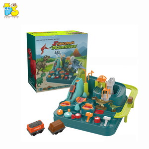 Vendita calda educativo grande avventura giocattolo slot pista auto giocattolo per bambini dinosaur park <span class=keywords><strong>gioco</strong></span> - Product Image 1