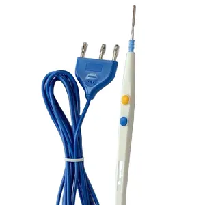 Nút Dùng Một Lần Cautery 3 Pin Cắm Electrosugical ESU Pencil Cautery Electrosurgical Needle/Blade Điện Cực