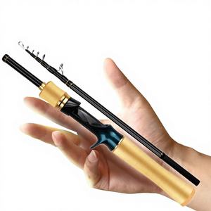 Canne à pêche télescopique Shenghe Xiaoju, mini, portable, universelle, légère, pour micro-casting, en bois souple, pour trous de pont, 30,8 cm, RF/<span class=keywords><strong>FF</strong></span> - Product Image 1