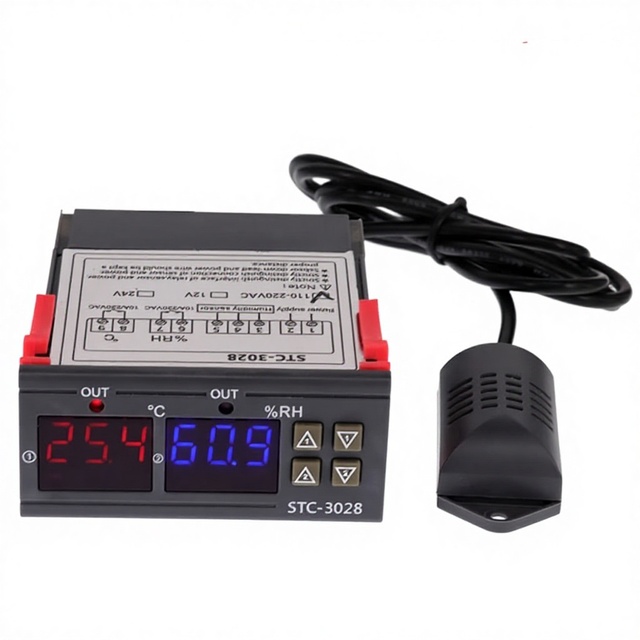 New Original STC-3028 Digital Thermostat Temperature Humidity Control Thermometer Hygrometer Controller AC 110V/220V DC Module