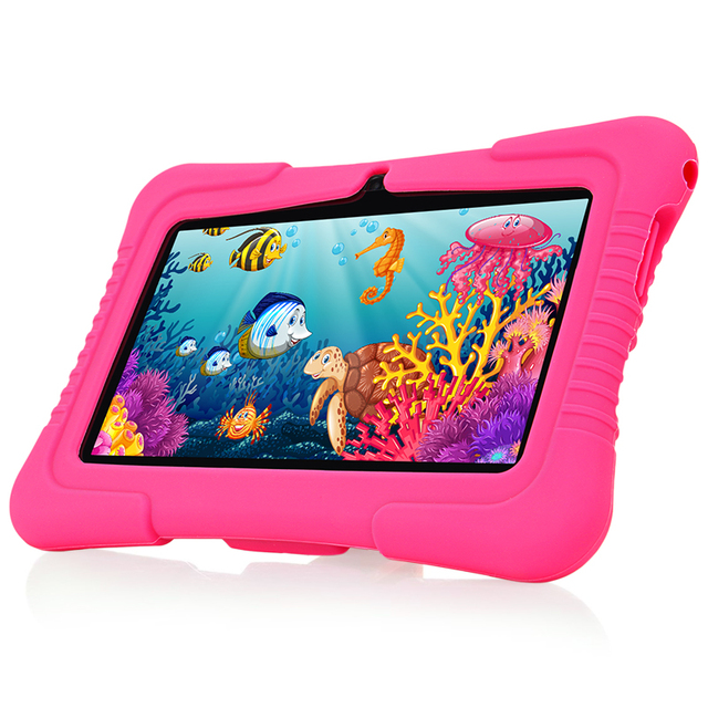 2023 New Product Ideas Colorful Children's Learning Educational Equipment Cheap Baby Original Screen Tablet PC Allwinner
