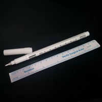 Touchfive — marqueur chirurgical d'hôpital, marqueur de peau médicale non toxique, règle PE, blanc