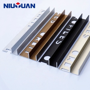 <span class=keywords><strong>Profilé</strong></span> en aluminium <span class=keywords><strong>noir</strong></span> décoratif durable sur mesure pour <span class=keywords><strong>douche</strong></span>, fabriqué par NIUYUAN OEM - Product Image 2