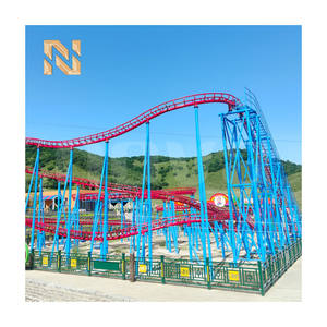 Montaña Rusa Eléctrica Infantil para Exteriores, Mini Montaña Rusa de Acero para Centros Comerciales y Parques de Atracciones, Modelo NOVA LR092 - Product Image 1