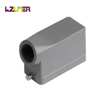 WZUMER Entrada de cable lateral Capucha de conector resistente de 2 pernos