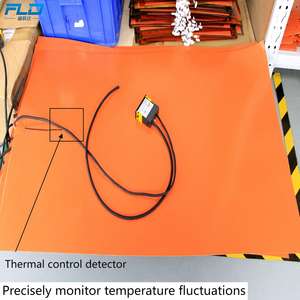 Calentador Industrial de Silicona de <span class=keywords><strong>Bajo</strong></span> <span class=keywords><strong>Consumo</strong></span>, Elemento <span class=keywords><strong>Calefactor</strong></span> Eléctrico, Control de Temperatura, Máquina de Prensa de Calor -40C 220V - Product Image 2