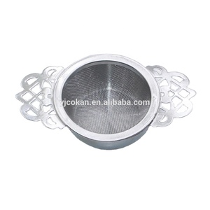patrón de doble asa de <span class=keywords><strong>café</strong></span> reutilizable té de la leche de la venta al por mayor de encargo de acero inoxidable Infusor de té - Product Image 4