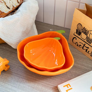 Tazón <span class=keywords><strong>de</strong></span> Cerámica con Forma <span class=keywords><strong>de</strong></span> Calabaza para <span class=keywords><strong>Sopa</strong></span> <span class=keywords><strong>de</strong></span> <span class=keywords><strong>Huevo</strong></span> al Vapor/Arroz, con Tapa, Apto para Microondas, Diseño Japonés Minimalista para Niños - Product Image 3