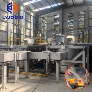 Hidráulica Inclinação 100kg-1ton Forno De Fusão De Alumínio De Gás para Boleto De Boleto Rod Wire Die Casting e Sucata De Alumínio Reciclagem - Product Image 4