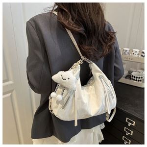 Bolso Tote Casual de Diseño Coreano, Bolso de Hombro Cruzado Versátil y Moderno con Forro de PU para Mujer, Gran Venta - Product Image 4