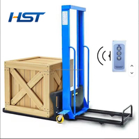 Stoccatore Elettrico 500kg 1000kg, Caricatore di Pallet Autocaricante Completamente Elettrico 1t