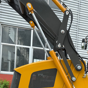 Chargeuse frontale compacte à prix d'usine, chargeuse-pelleteuse, chargeuse sur pneus avec moteur de pointe, certifiée CE - Product Image 5