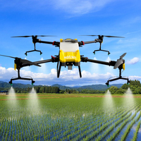 Caractéristique de pulvérisation intelligente de point ab de vol automatique de sécurité élevée de construction agricole fiable de fibre de carbone de pulvérisateur de bourdon