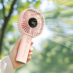 Ventilateur portatif portatif Mini ventilateurs réglables Vitesse 1-100 Ventilateur personnel rechargeable pour voyage Camping en plein air - Product Image 1