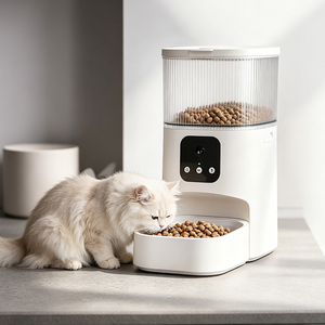 ODM <b>Smart</b> Pet Feeder Distributeur Automatique Pet Feeder Automatic <b>Wifi</b> <b>Smart</b> Pet Feeders With <b>Cameras</b> - Product Image 1