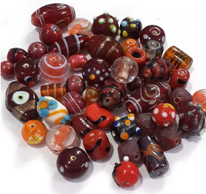 Perles en verre de Murano fantaisie (options de couleurs personnalisées) en boîte pour la fabrication de bijoux - Product Image 3