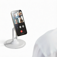 Support magnétique pour téléphone et tablette en alliage, portable, pliable, universel, rotation à 360 degrés, compatible, personnalisable