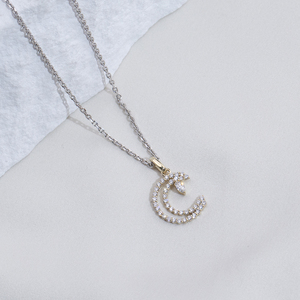 สร้อยคอเพชรเม็ดเดี่ยวเพาะเลี้ยงในห้องปฏิบัติการ ทอง 10k รุ่น MSN-964 จาก Messi Jewelry ออกแบบตามสั่ง - Product Image 3