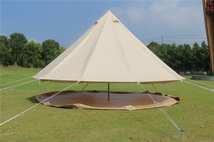 A CUCÙ 3m 4m 5m 6m Nuovo Design Esterno di Tela di Cotone Tenda di Bell Rotonda Teepee Yurta di Lusso tenda Glamping Osservazione Delle Stelle Tenda di Bell - Product Image 4