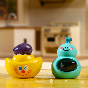 Nouveau design Kawaii, figurines de collection en résine, vente chaude, pour la décoration de bureau à domicile, cadeau d'anniversaire, vente en gros, personnalisation OEM - Product Image 3