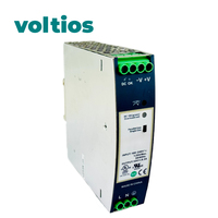 Alimentation industrielle AC-DC 75W 24V 2.8A/3.2A sur rail DIN à sortie unique, efficacité 91% avec protection contre les surcharges