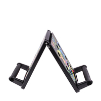 Plateforme de musculation ZJFIT ZYJ-238, durable, multifonctionnelle, pliable, en ABS noir, pour usage domestique, entraîneur de gym intégré, unisexe