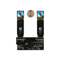 Pantalla Mirco OLED de 1.03 Pulgadas, 3000 Nits, Resolución 2560x2560, 90 Hz, con Placa Controladora, Solución para Auriculares de Realidad Virtual VR