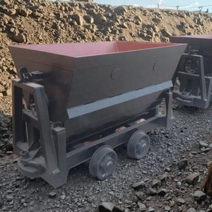 Zlinktric Untertage-Kohlebergbauwagen mit Motor und Kippbarem Lader für den Transport von Bergbaumatängeln - Product Image 3
