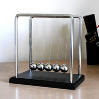 Cadeau, berceau de Newton, boule d'équilibre en acier, pendule de physique, science, jouet éducatif amusant pour le développement, jouet de bureau