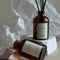 Difusor de Aromas Aikun de Lujo, Sin Alcohol, Sin Aceites Esenciales Nocivos, Difusor de Varillas sin Llama para Dormitorio y Sala de Estar