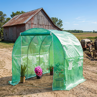 Serre de jardin portable 3x2x2m SFX0021, imperméable et résistante au vent, pour l'extérieur