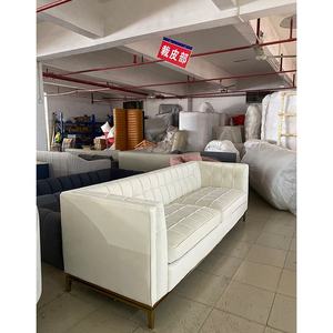 Sofá de lujo moderno de nuevo diseño, tapicería de tela de terciopelo, conjunto de muebles para sala de estar - Product Image 4