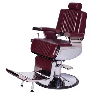 Commercial Furniture Cheap Durable Man Red Electric Barber Chairs Styling Chair Electric Barber Chairs