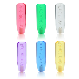 Bâton de changement de vitesse universel, 50 pièces, pour style de voiture, levier de vitesse, bulle de cristal coloré - Product Image 5