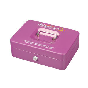 ตู้เซฟพกพา Hu-buy แบบสองชั้น พร้อมกุญแจล็อค สำหรับเก็บ<span class=keywords><strong>เงิน</strong></span> เครื่องประดับ และของมีค่า - Product Image 3