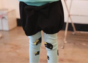 กางเกงลำลองพิมพ์ลายการ์ตูนสำหรับเด็กผู้หญิงเสื้อผ้าเด็ก - Product Image 2