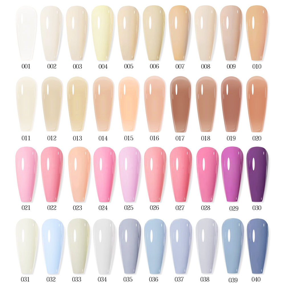 Set de esmaltes de uñas en gel UV Parte I