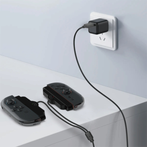 สายชาร์จแบบ2 in 1สำหรับ <span class=keywords><strong>Nintendo</strong></span> <span class=keywords><strong>Switch</strong></span> 2คอนโทรลเลอร์แบบพกพาซ้าย + ขวาจอยสติ๊กจอยสติ๊กจอย GP-377สายชาร์จ - Product Image 2