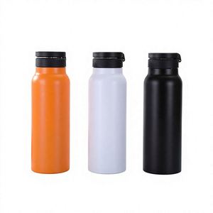 Bouteille d'eau isotherme en acier inoxydable à double paroi de 720 ml et 1000 ml avec couvercle magnétique pour téléphone - Product Image 5