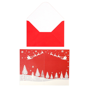 Nuevas tarjetas de impresión personalizadas 19*25,8 cm saludo de Navidad - Product Image 5