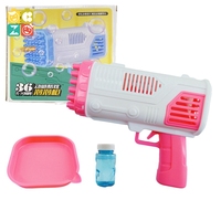 CZ été extérieur enfants Bubble Shooter automatique électrique Machine à bulles avec 36 trous en plastique Bunnle Gun