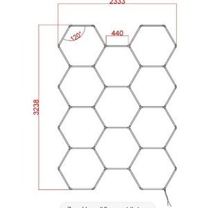 Super Bright LED IP65 Étanche En Aluminium Lavage De Voiture Et Beauté Lumière 220V Sans Poussière Auto Réparation <span class=keywords><strong>Garage</strong></span> Travail Station Lumière - Product Image 5