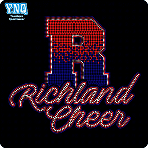 Motivo de Pedrería Termoadhesiva de Bajo Precio, Diseño de Transferencia de Calor con Pedrería - Product Image 1