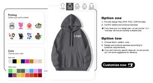 Felpa Casual da Uomo con Cappuccio e Zip, Stampa Unica di Angeli, per Autunno, Stampa Digitale, Abbigliamento Streetwear, Fornitura ODM - Product Image 4