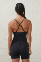 Personnaliser les femmes enfants ultra doux une pièce noir vêtements de sport barboteuse combinaison maillot de bain maillot de bain une pièce combishort