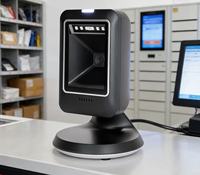 Lecteur de codes-barres omnidirectionnel 2D, lecteur de codes QR de bureau pour magasin, AutoSense Data Matrix PDF417, scanners de codes-barres MP6300IR