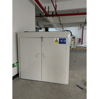 Cámara de Secado Industrial de Acero Inoxidable de Doble Puerta con Calentamiento Eléctrico y Termostato Programable para Pellets de Plástico