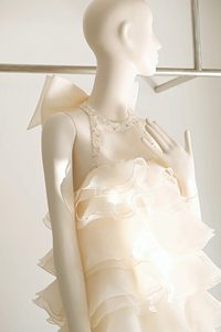 Wholesale Women Princess <b>Dress</b> Tiered Ruffle Organza Mini <b>Dress</b> Halter Neck Bow Tie Prom Party Babydoll <b>Dress</b> Custom - Product Image 5