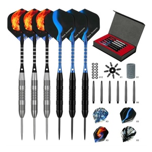 Professional Brass & Steel Dart Board Set with Steel Tip Darts for Indoor Home <b>Entertainment</b>-CZFIT Brand - Product Image 2